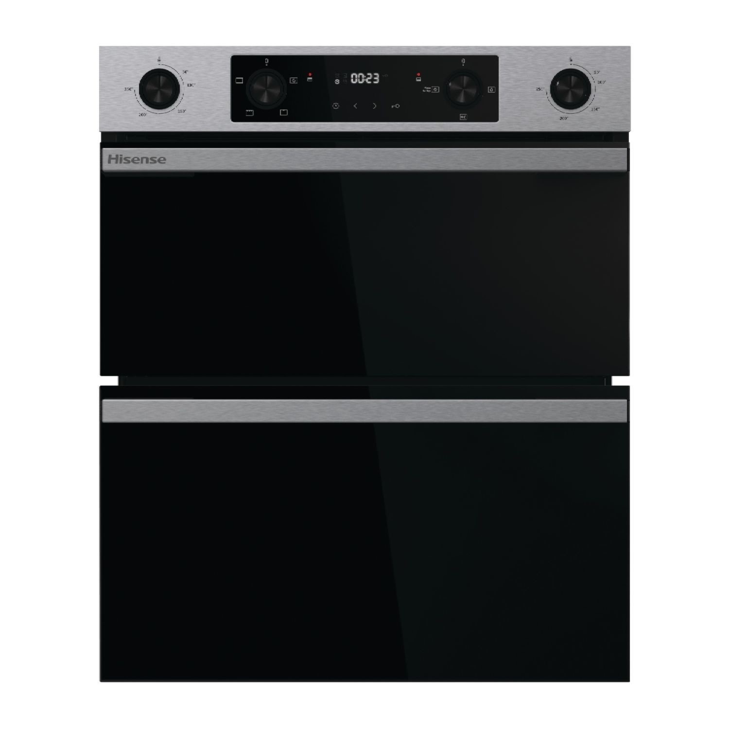 Hisense Hi6 Built-Under Electric Double Oven - Stainless Steel