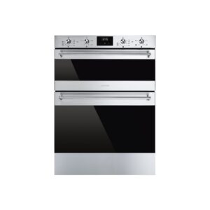 Smeg Classic Built-Under Electric Double Oven - Stainless Steel