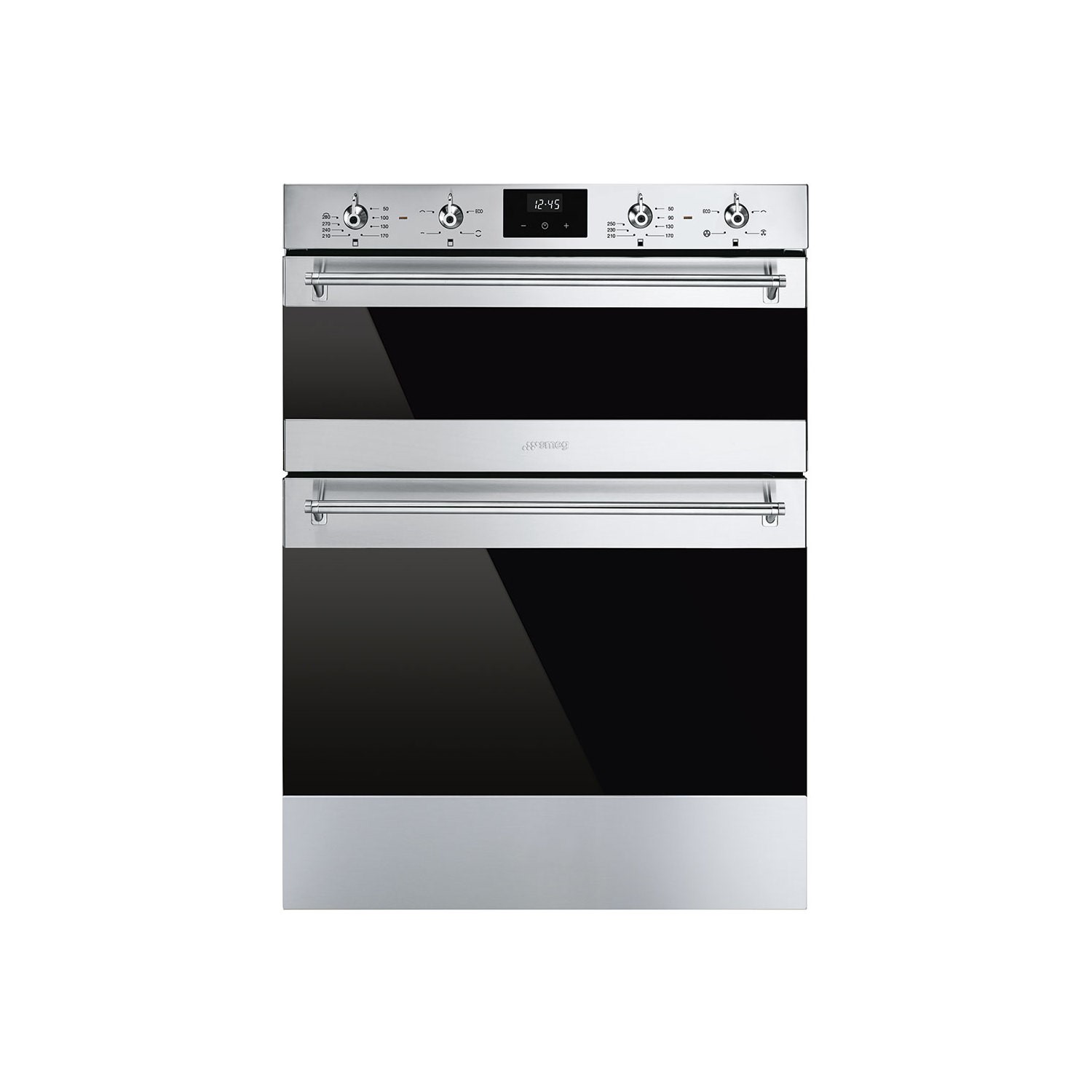 Smeg Classic Built-Under Electric Double Oven - Stainless Steel