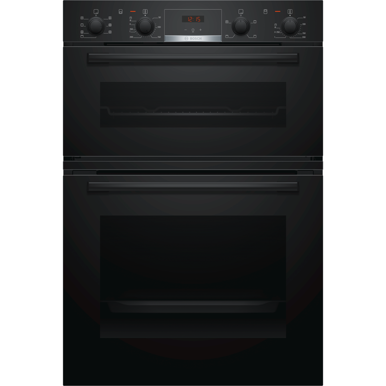 Bosch Series 4 Built-In Electric Double Oven - Black
