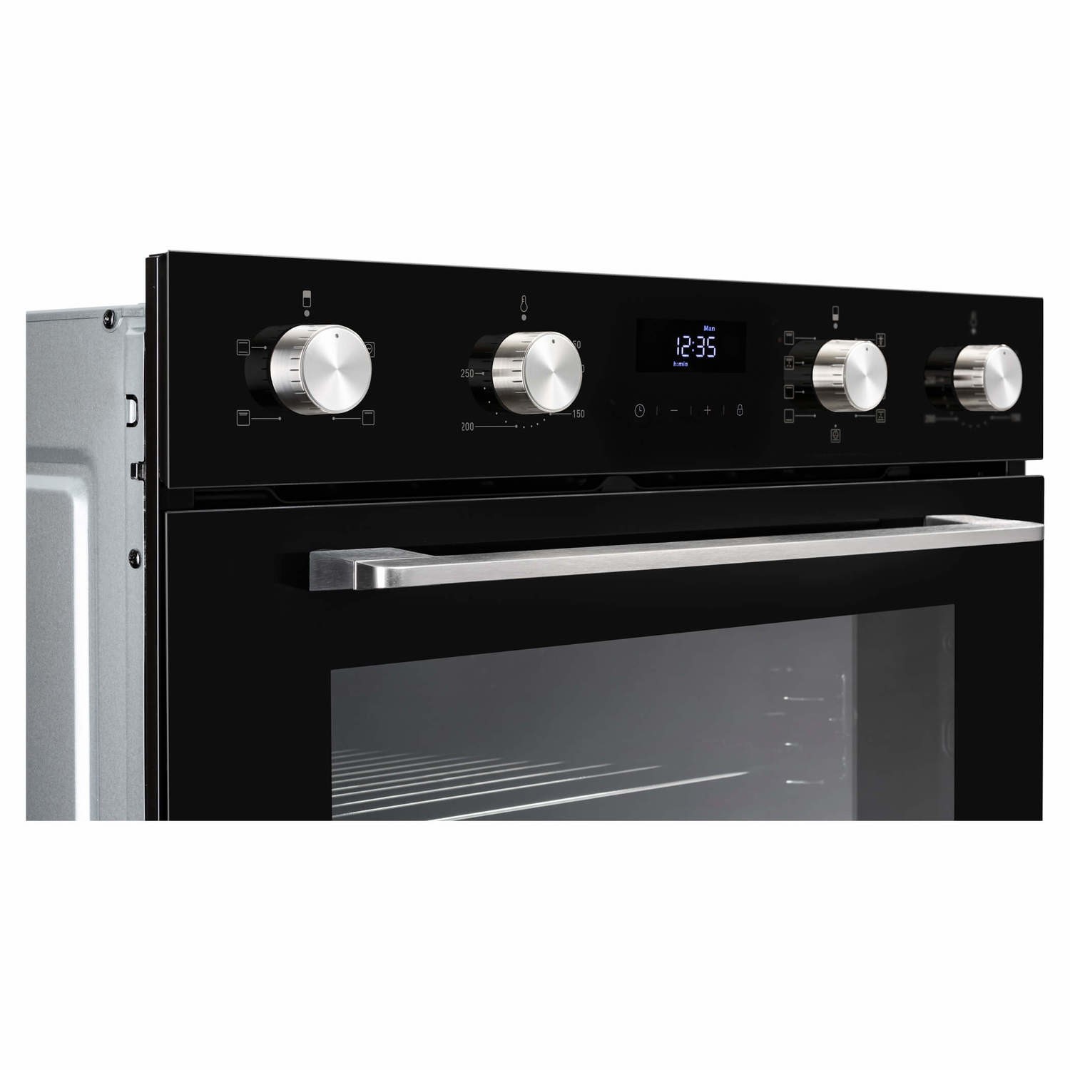 Belling ComfortCook Built-In Electric Double Oven - Black - Image 5