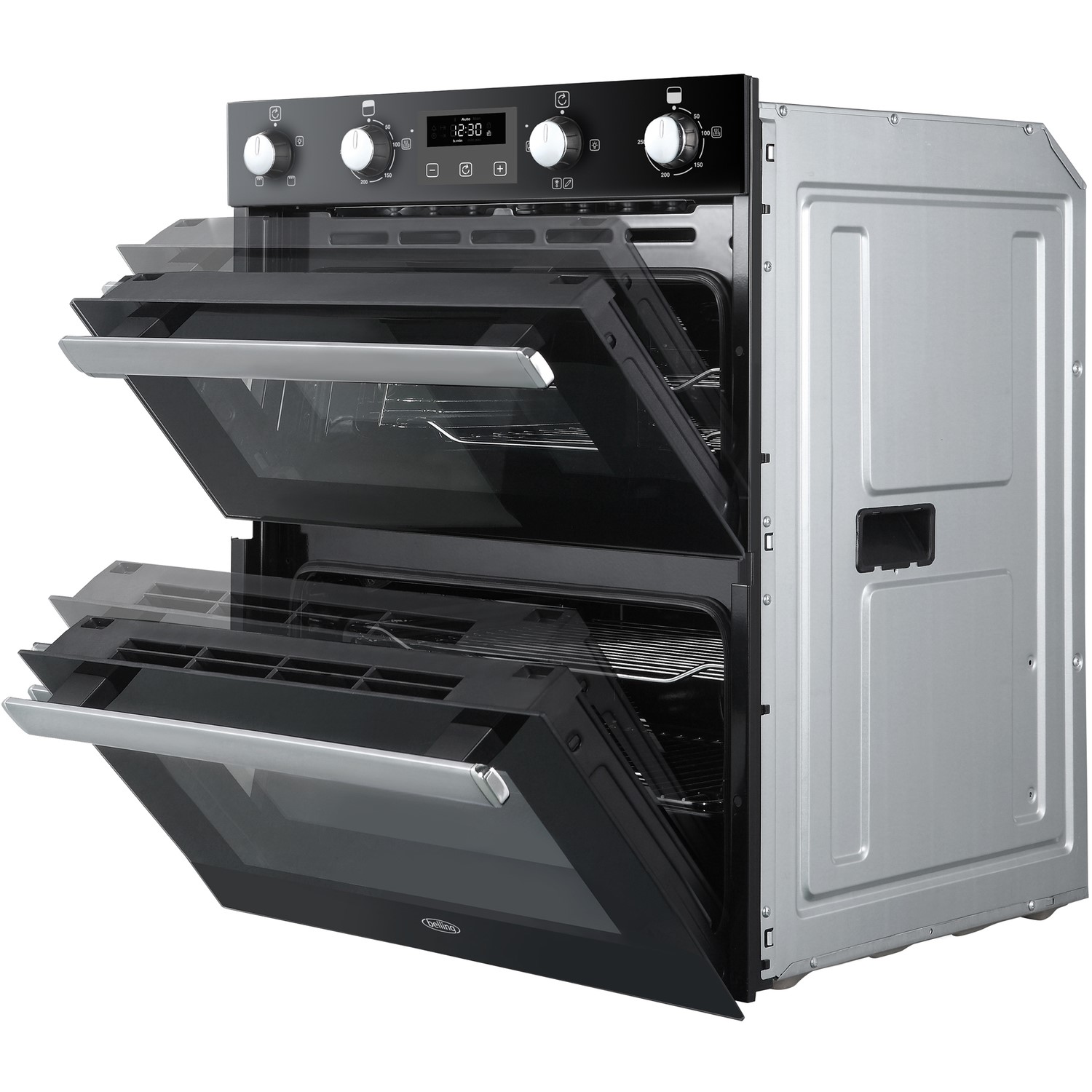 Belling Built-Under Electric Double Oven - Black - Image 4
