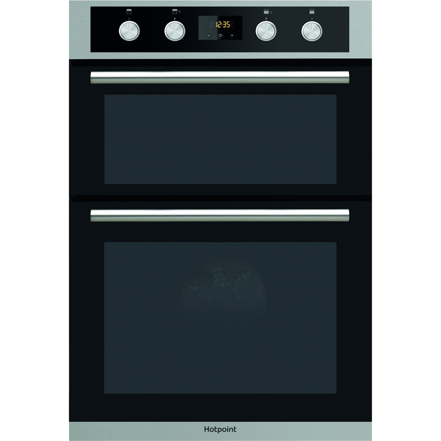 Hotpoint Built-In Electric Double Oven - Stainless Steel