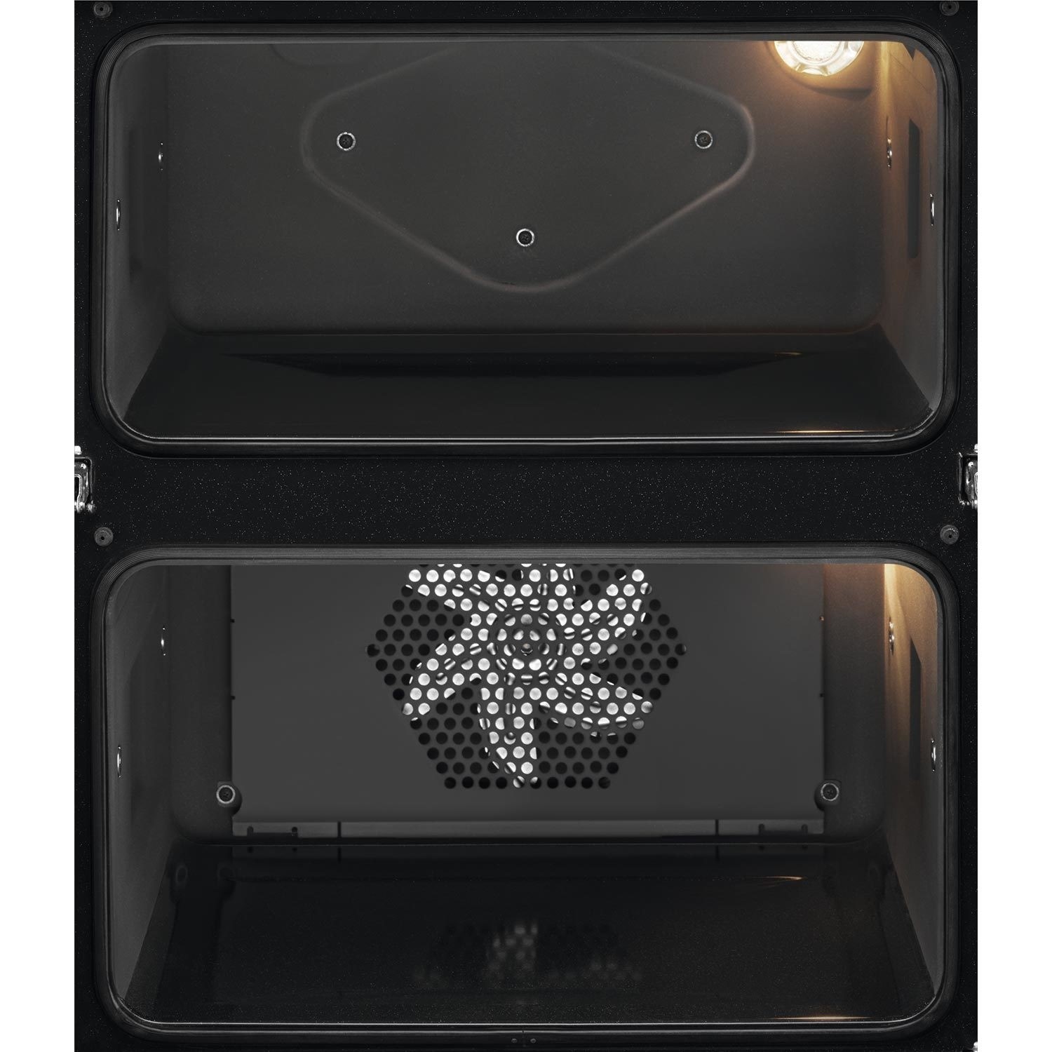 Refurbished Zanussi Series 40 AirFry ZPCNA7XN 60cm Double Built In Electric Oven Stainless Steel - Image 2