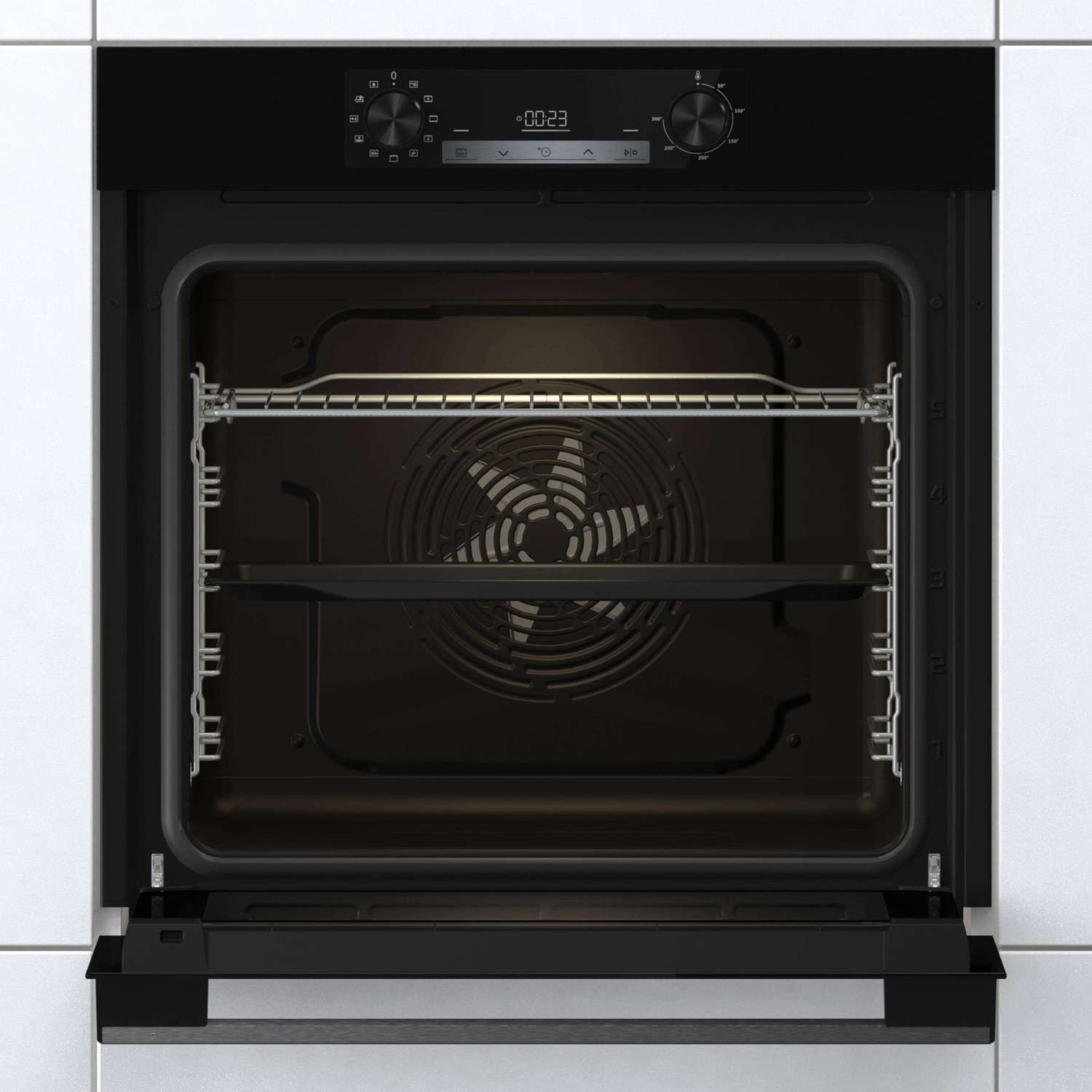 Hisense Electric Self Cleaning Single Oven - Black - Image 2
