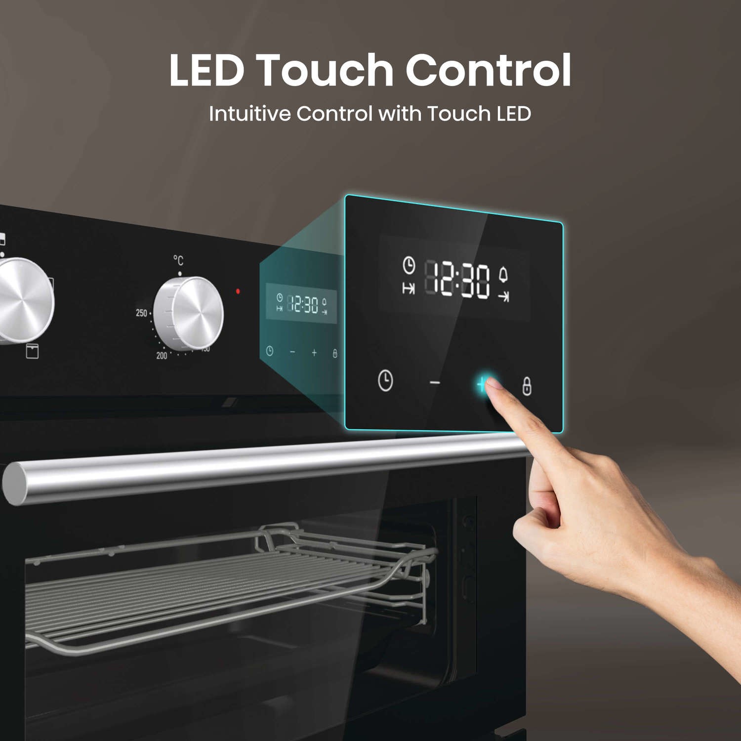 Hisense Built-Under Electric Double Oven - Black - Image 10