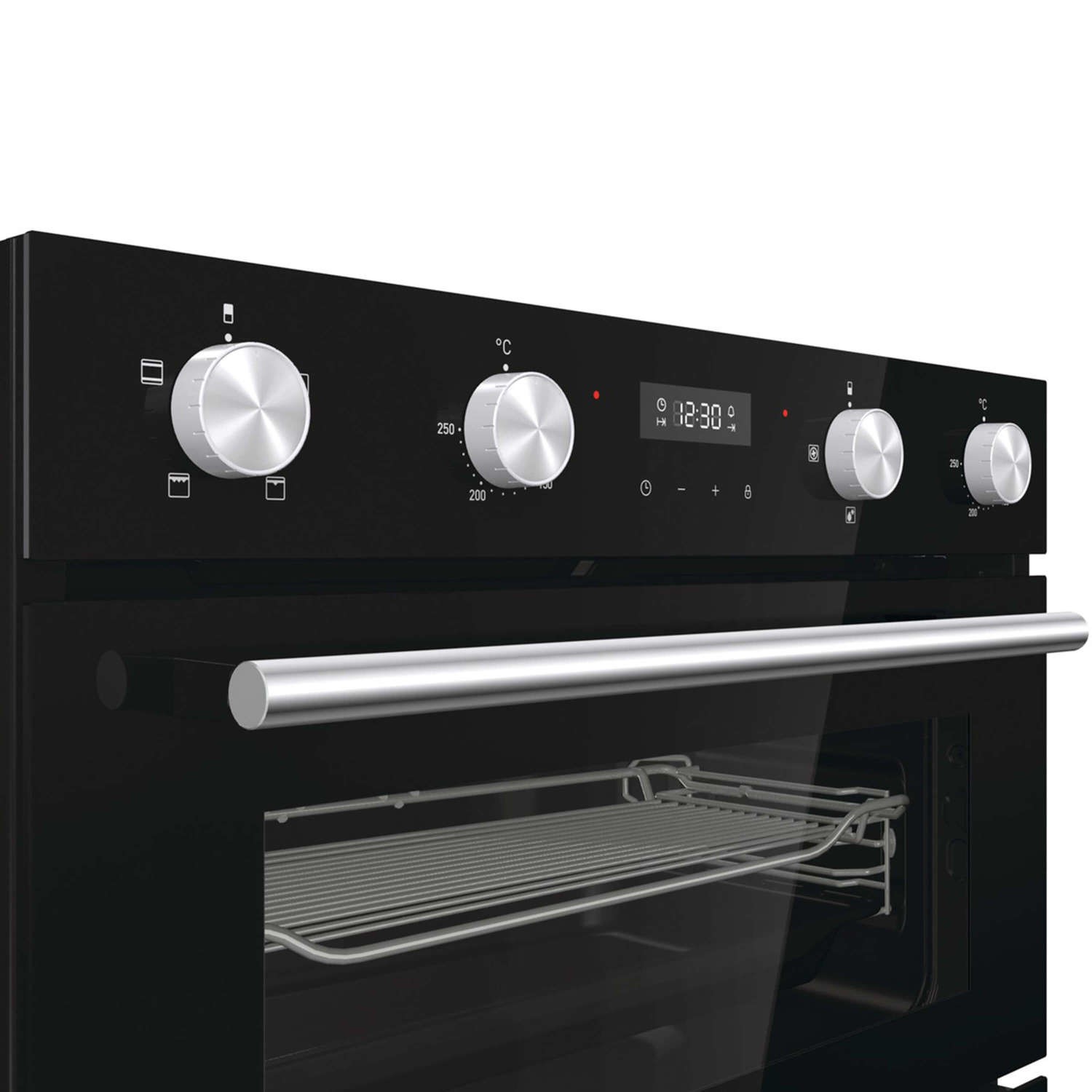 Hisense Built-Under Electric Double Oven - Black - Image 3