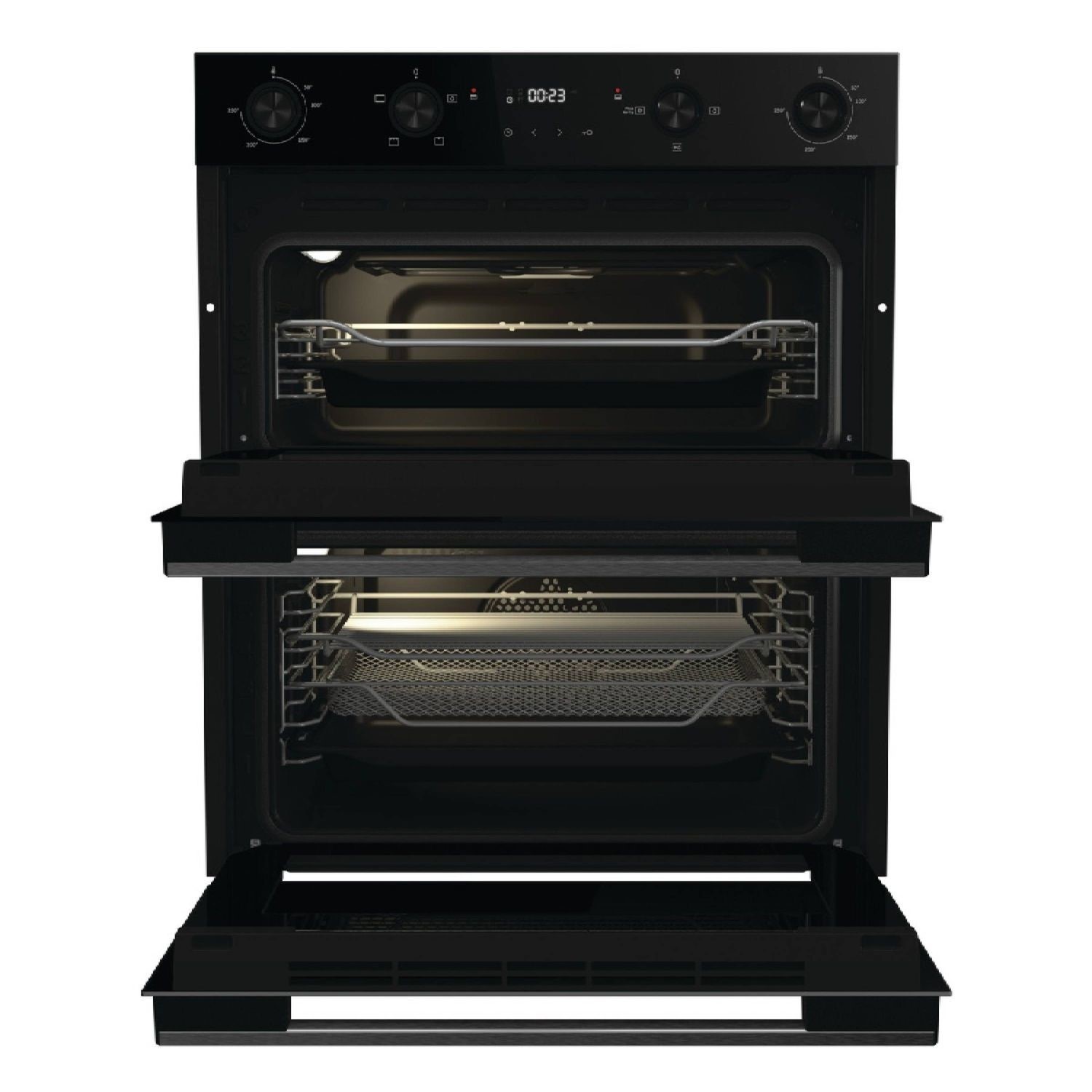 Hisense Hi6 Built-Under Electric Double Oven - Black - Image 3