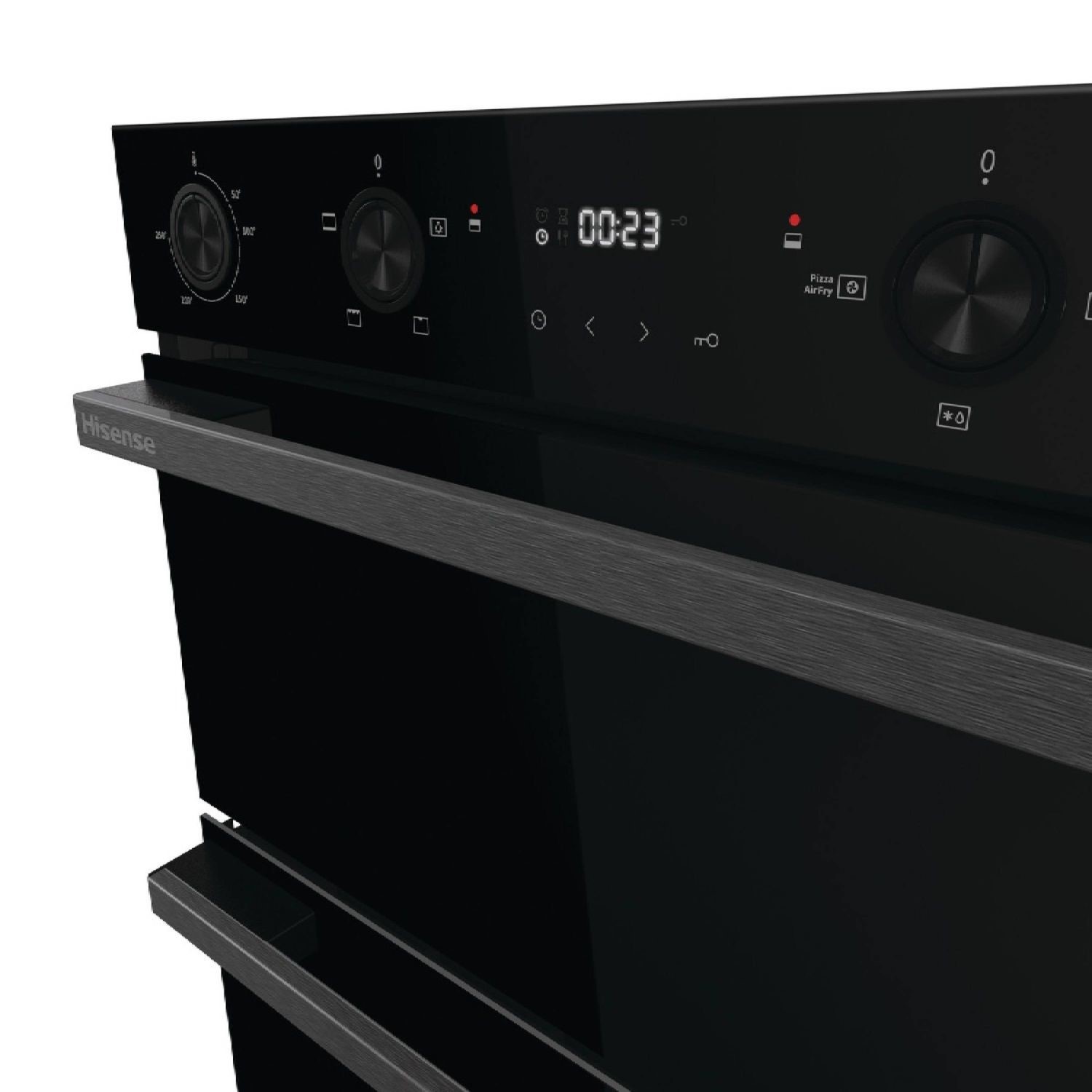 Hisense Hi6 Built-Under Electric Double Oven - Black - Image 4