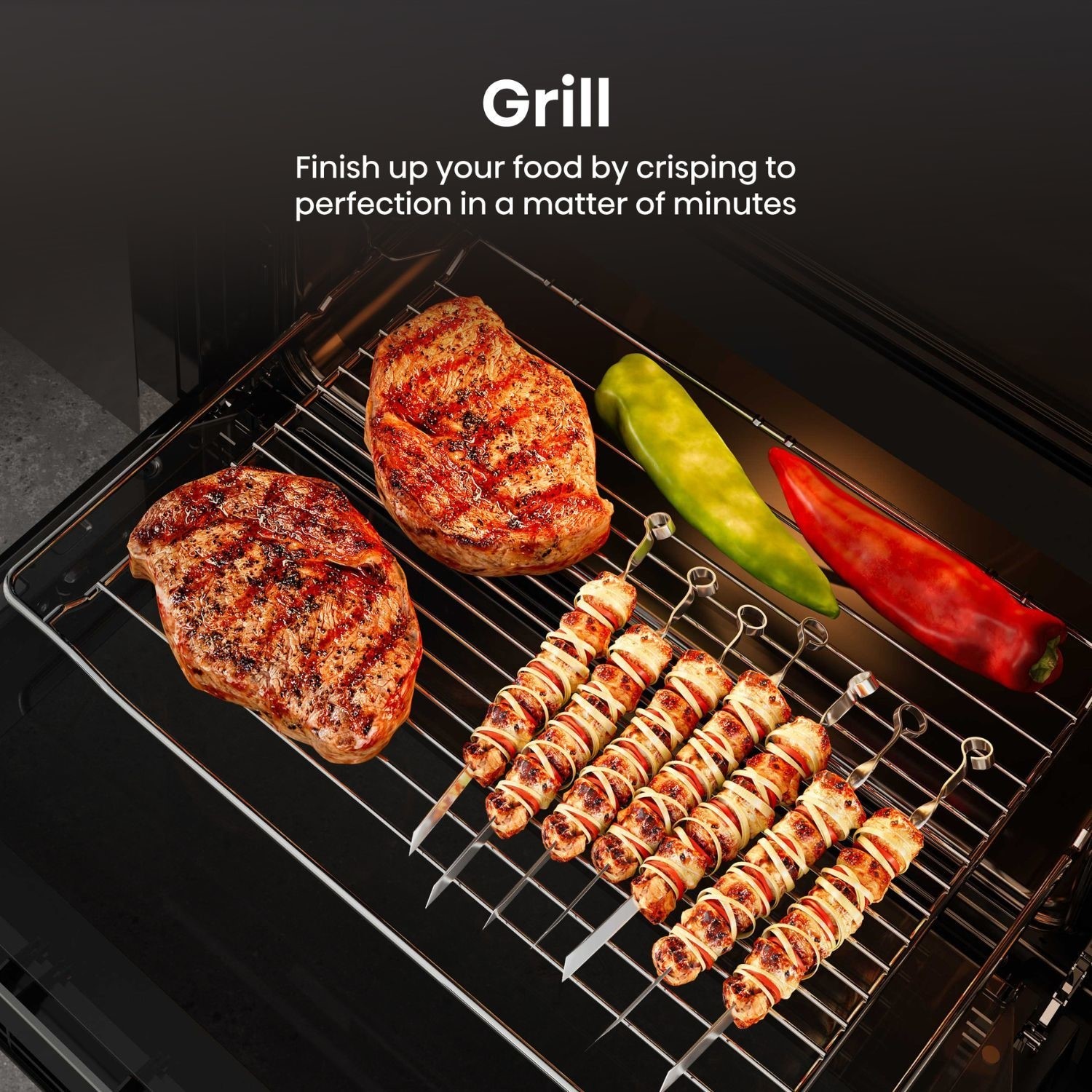 Hisense Hi6 Built-Under Electric Double Oven - Stainless Steel - Image 12