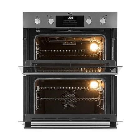 AEG 6000 Series Built-Under Electric Double Oven - Stainless Steel - Image 2