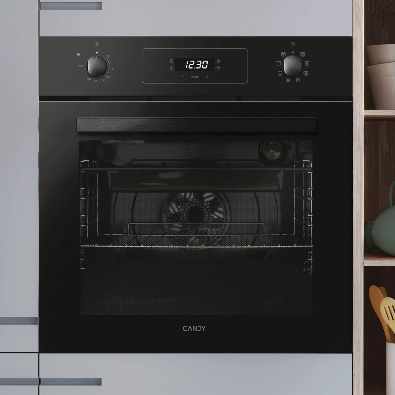 Candy Electric Single Oven - Black - Image 2