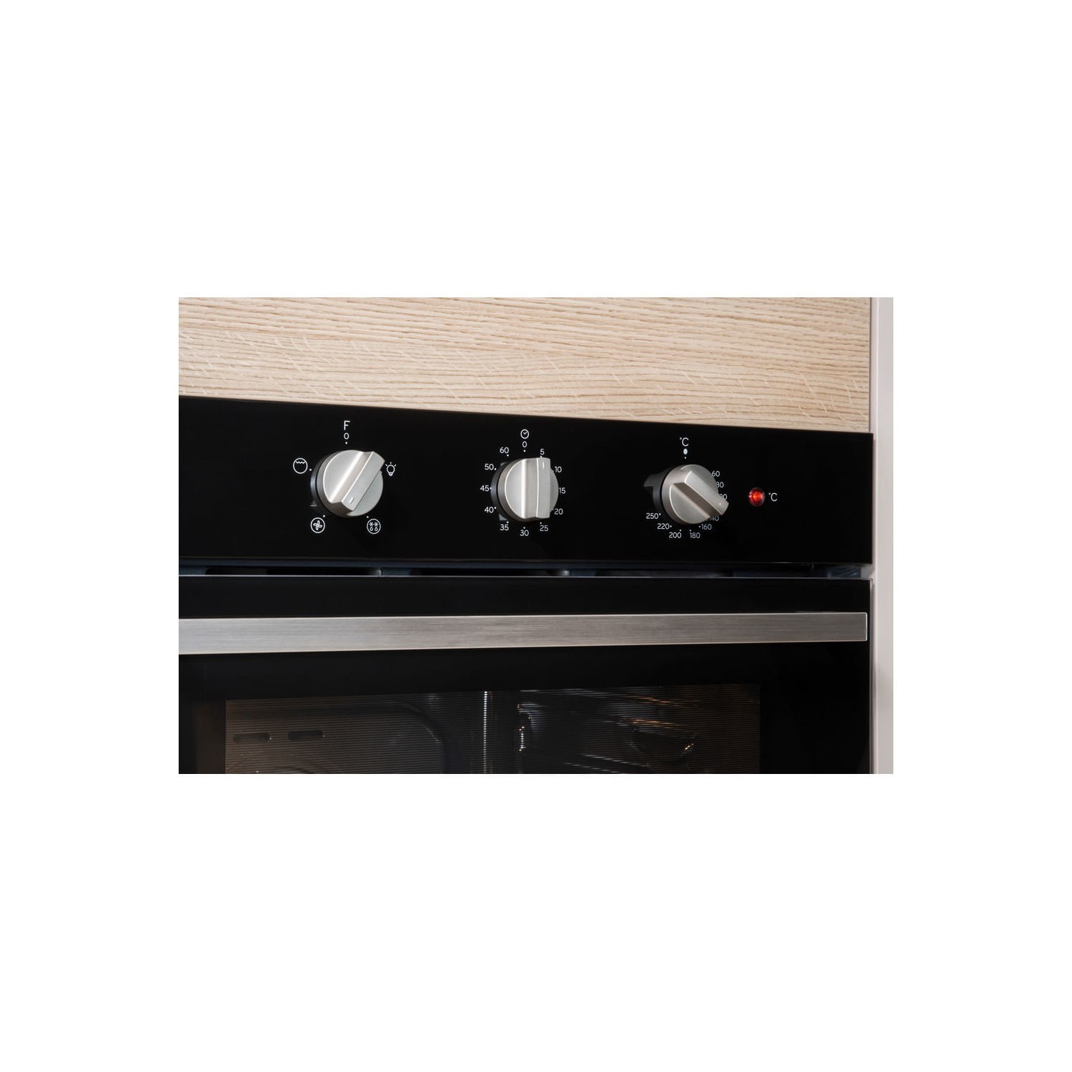 Indesit Aria Electric Fan Assisted Single Oven - Black - Image 8