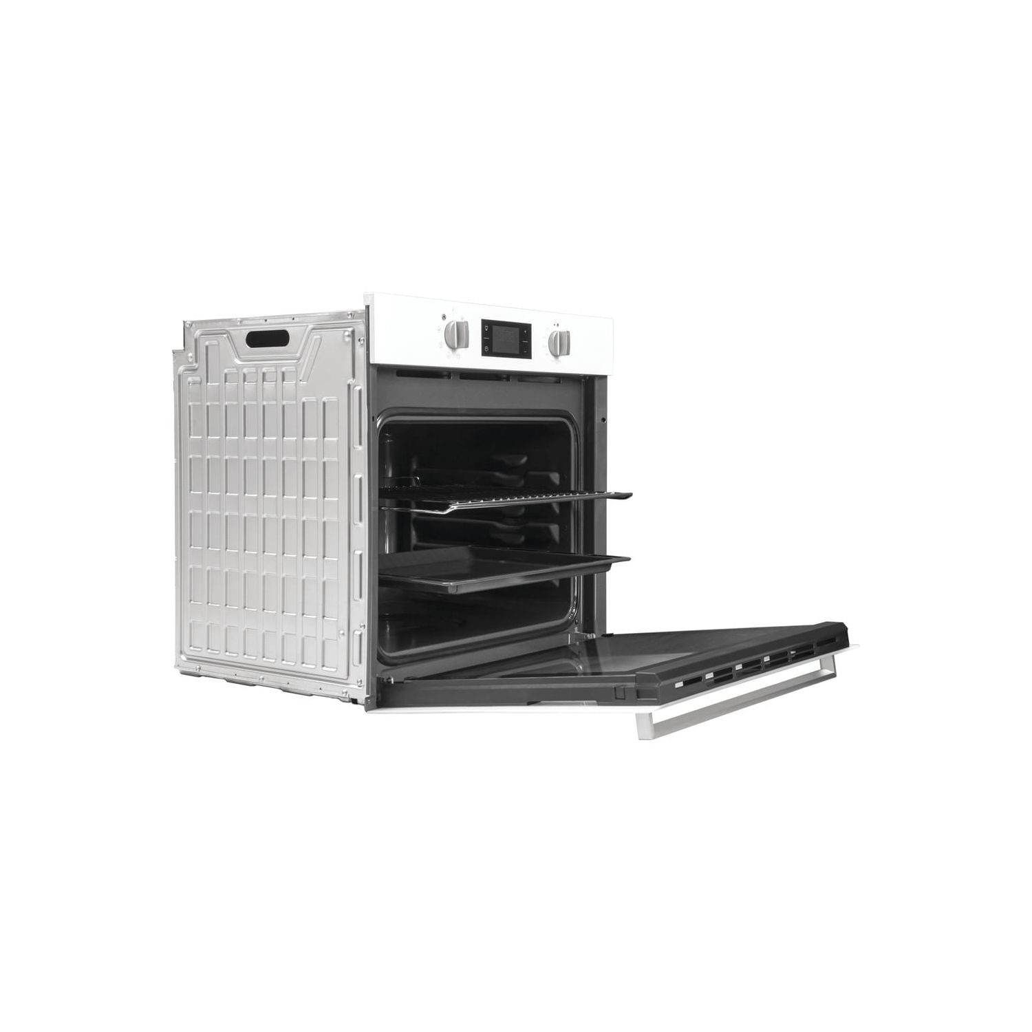 Indesit Aria Electric Fan Single Oven - White - Image 3