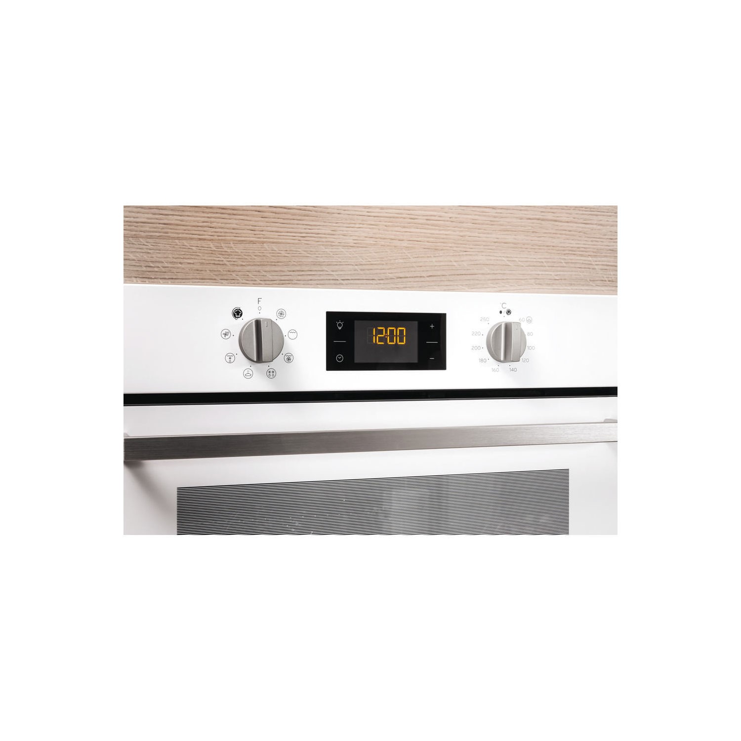 Indesit Aria Electric Fan Single Oven - White - Image 9