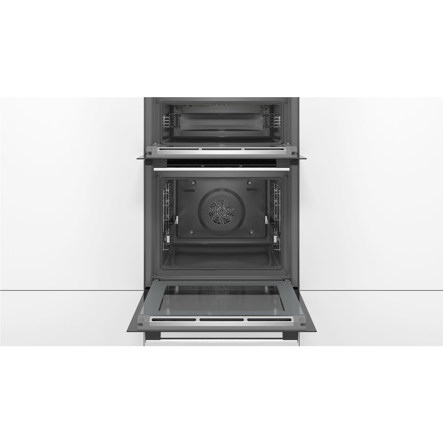 Bosch Series 6 Built-In Electric Double Oven - Stainless Steel - Image 2