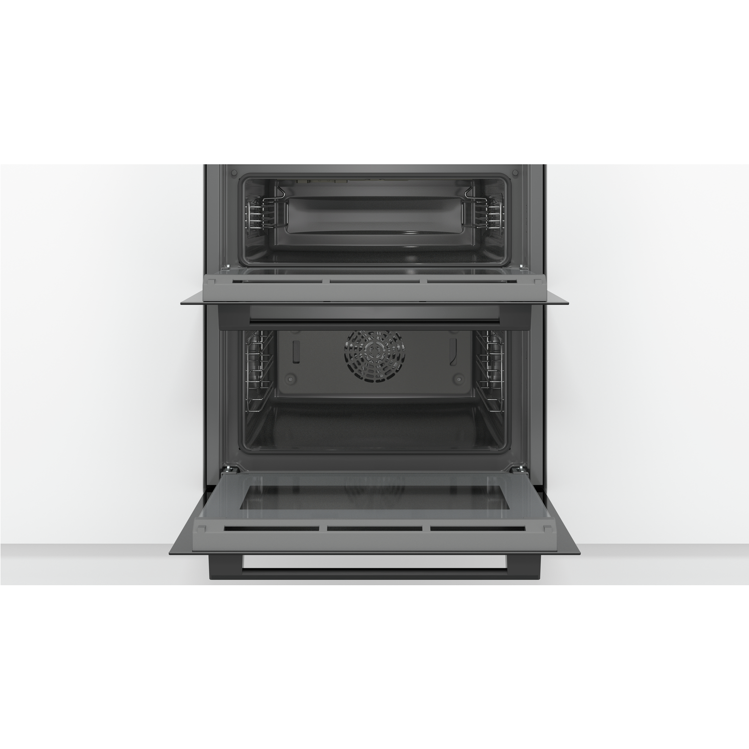 Bosch Series 4 Built-Under Electric Double Oven - Black - Image 3
