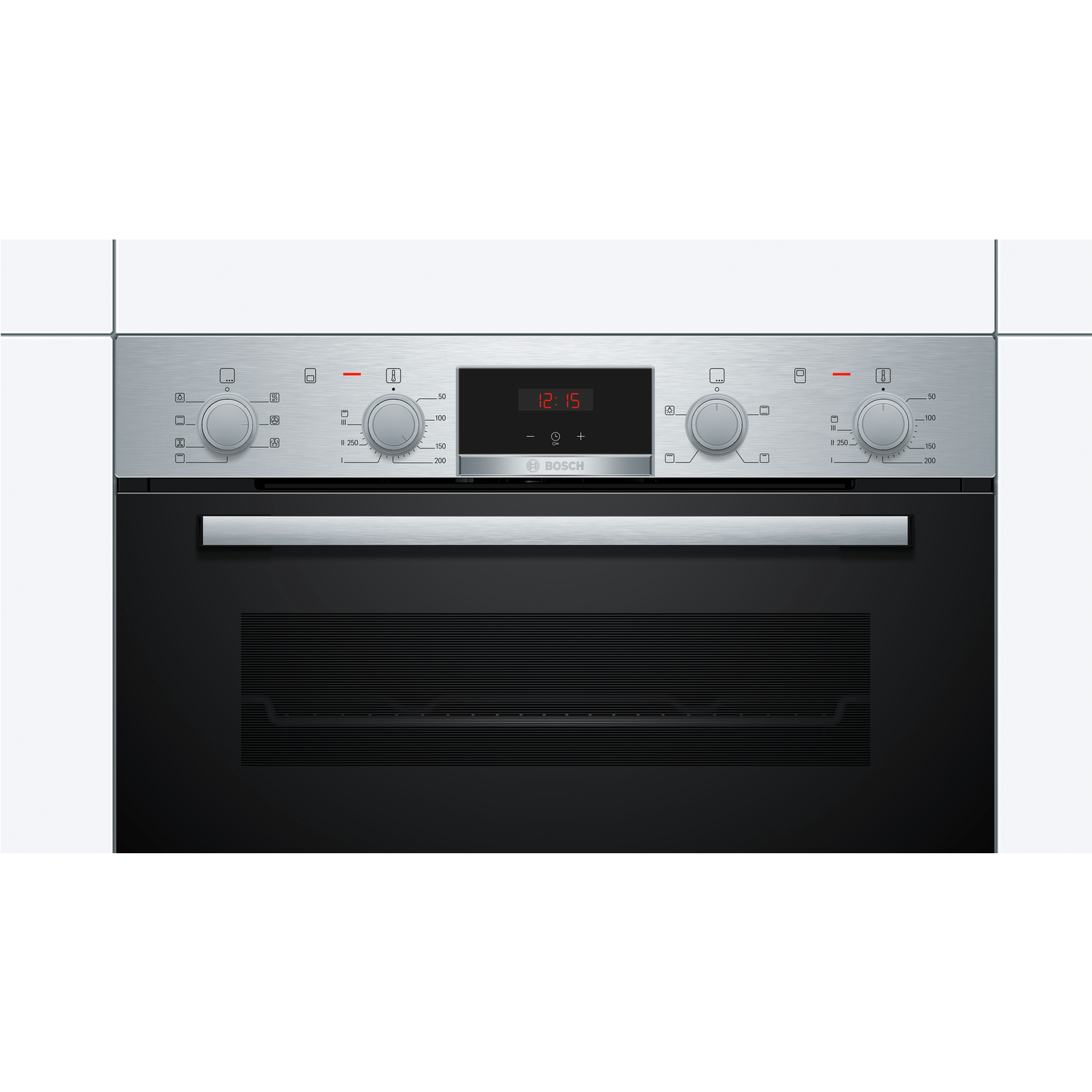 Bosch Series 4 Built-Under Electric Double Oven - Stainless Steel - Image 3