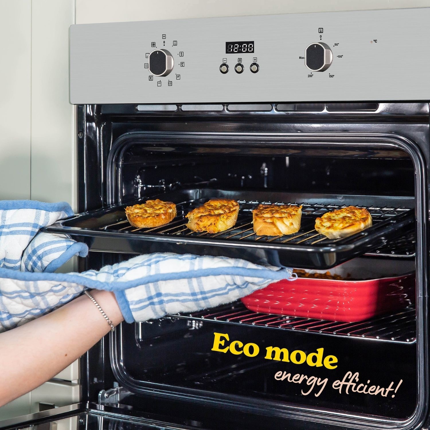 Russell Hobbs Multifunction Electric Single Oven - Stainless Steel - Image 7