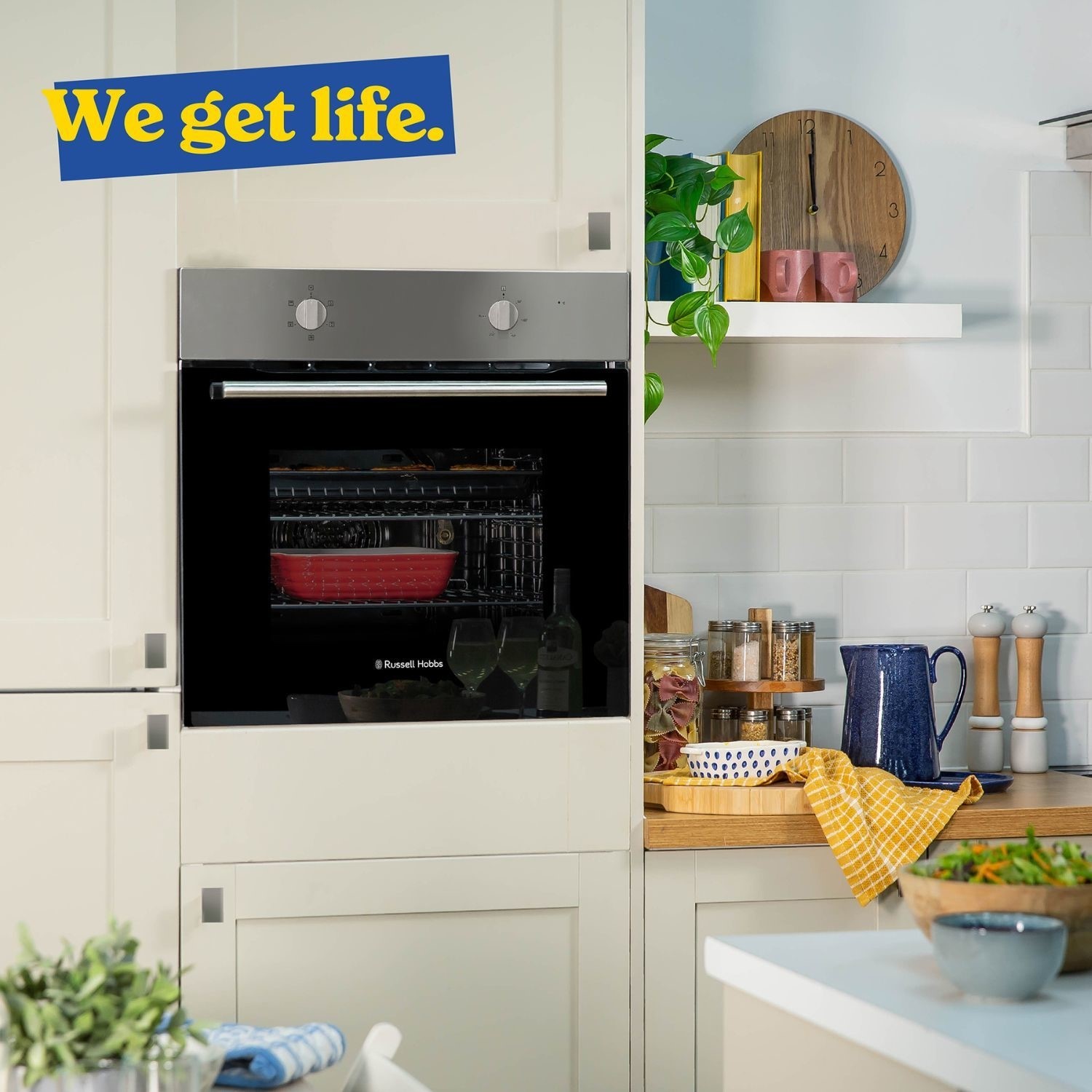 Russell Hobbs Electric Fan Single Oven - Stainless Steel - Image 6