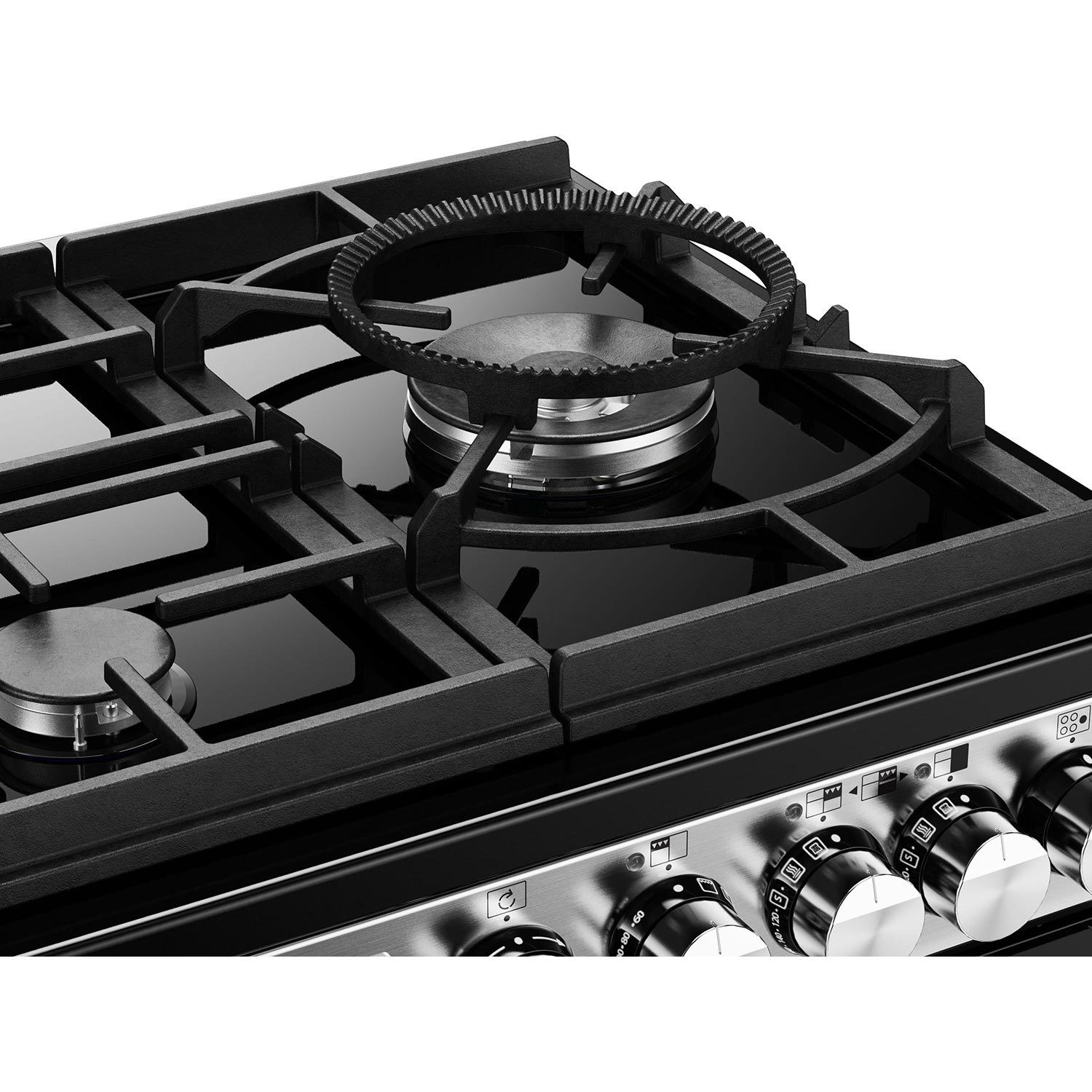 Stoves Precision Deluxe D900DF 90cm Dual Fuel Range Cooker - Stainless Steel - Image 3
