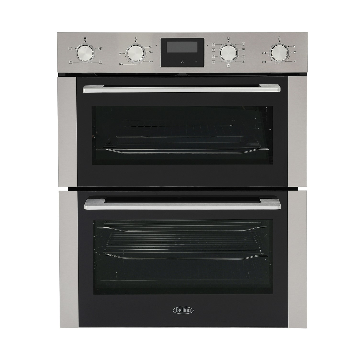 Belling Built-Under Electric Double Oven - Stainless Steel