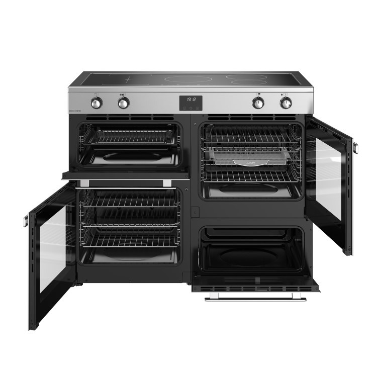Belling Cookcentre 110cm Electric Induction Range Cooker - Stainless Steel - Image 3