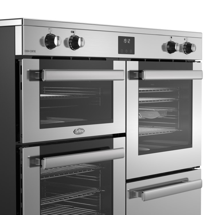 Belling Cookcentre 110cm Electric Induction Range Cooker - Stainless Steel - Image 5
