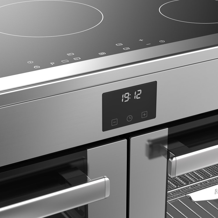 Belling Cookcentre 110cm Electric Induction Range Cooker - Stainless Steel - Image 7