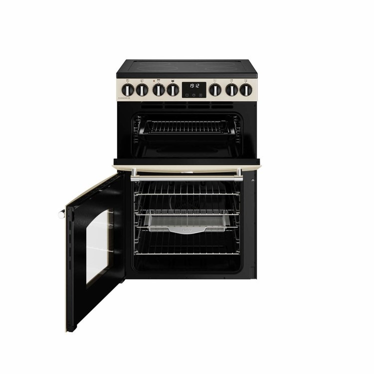 Belling Farmhouse 60cm Electric Ceramic Cooker - Cream - Image 3