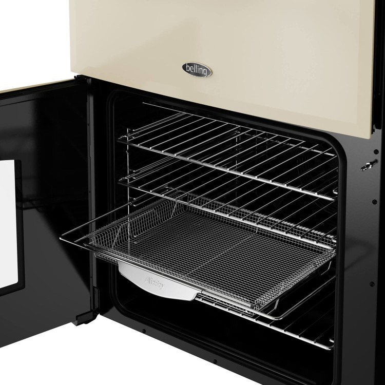 Belling Farmhouse 60cm Electric Ceramic Cooker - Cream - Image 4