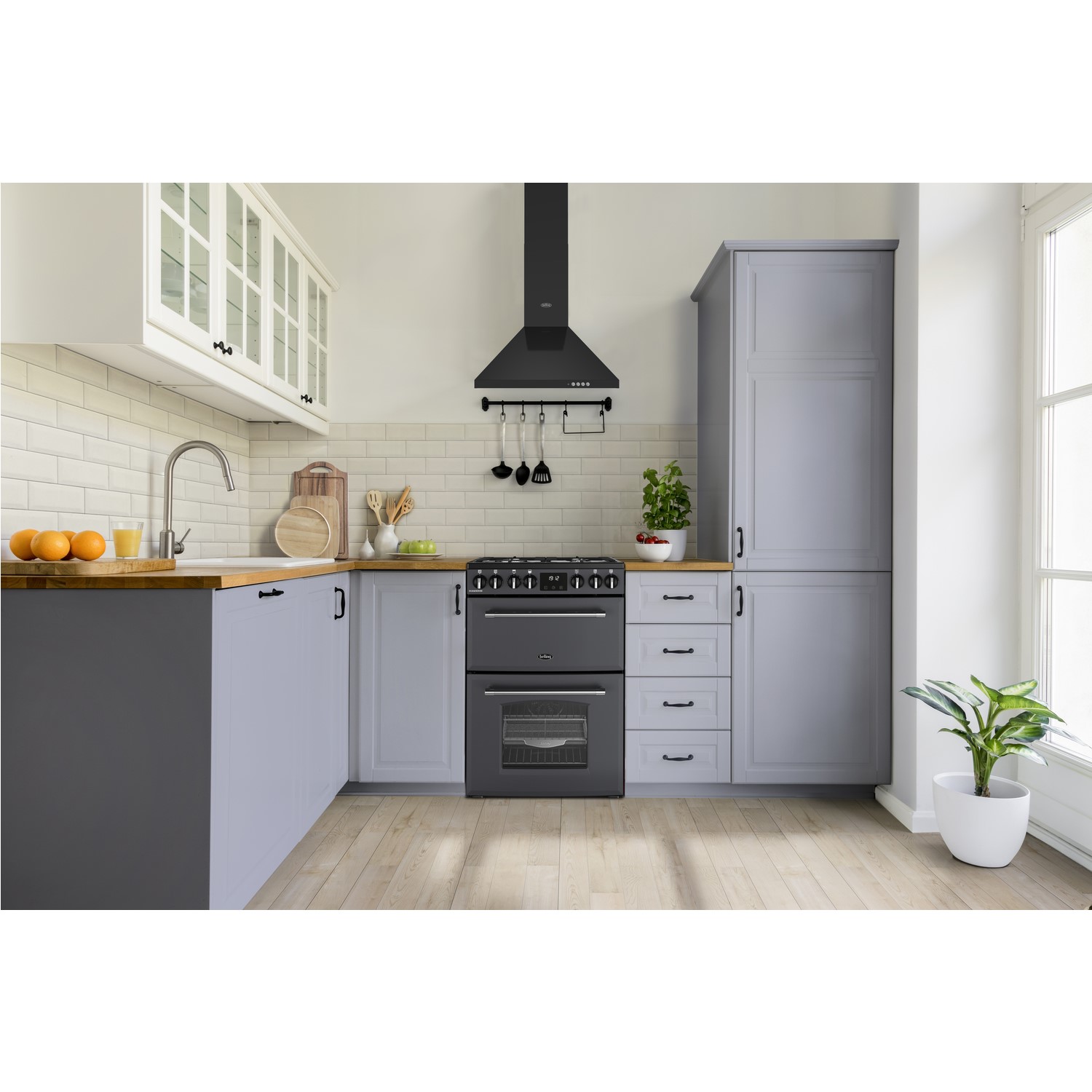Belling Farmhouse 60cm Dual Fuel Cooker - Anthracite - Image 9