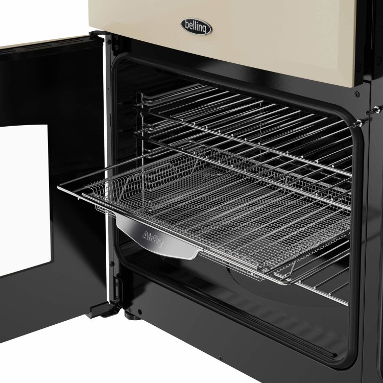 Belling Farmhouse 90cm Electric Range Cooker - Cream - Image 5