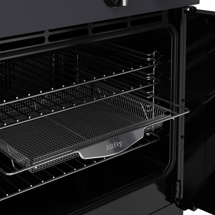 Belling Farmhouse 110cm Electric Induction Range Cooker - Grey - Image 7