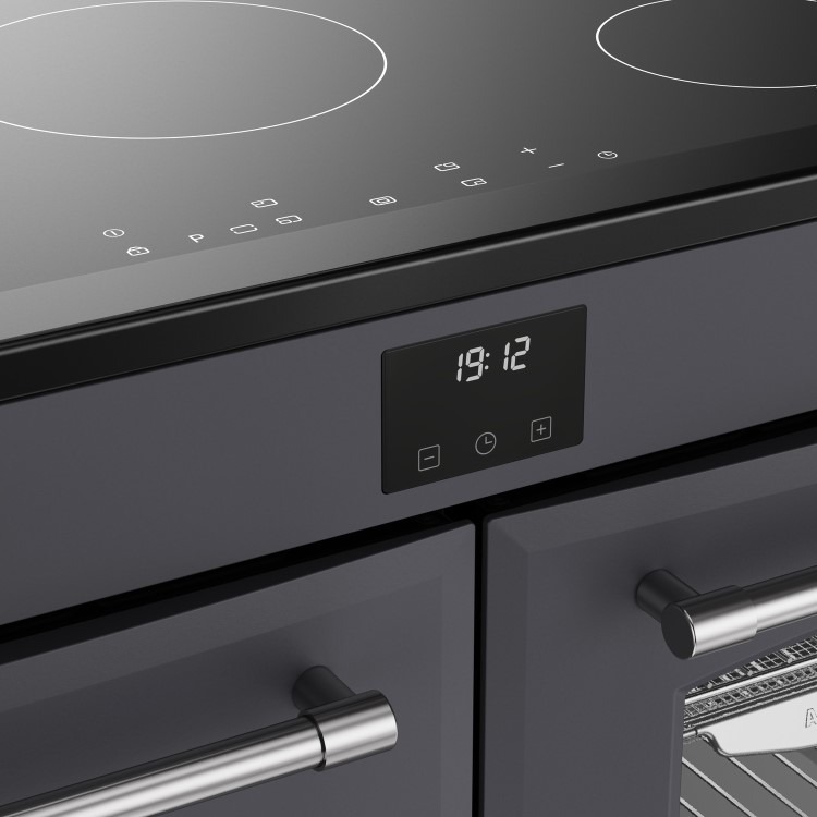 Belling Farmhouse 110cm Electric Induction Range Cooker - Grey - Image 8