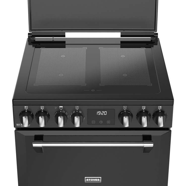 Stoves Richmond DX 60cm Electric Induction Cooker - Black - Image 3