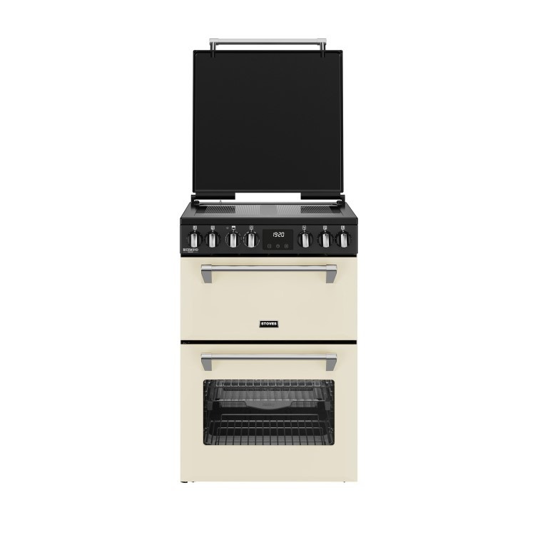 Stoves Richmond DX 60cm Electric Induction Cooker - Cream - Image 2