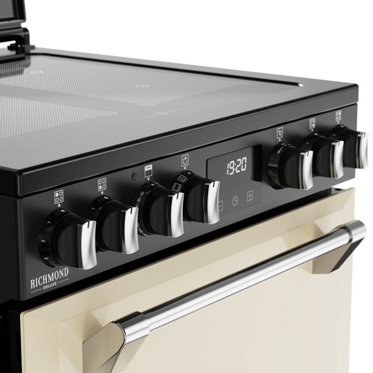 Stoves Richmond DX 60cm Electric Induction Cooker - Cream - Image 6