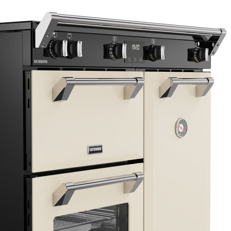 Stoves Richmond 90cm Electric Induction Range Cooker - Cream - Image 4
