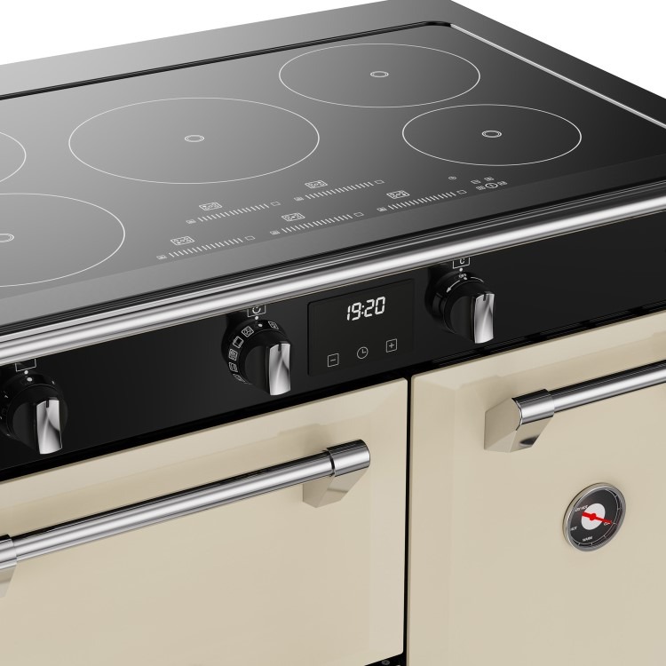 Stoves Richmond 90cm Electric Induction Range Cooker - Cream - Image 7