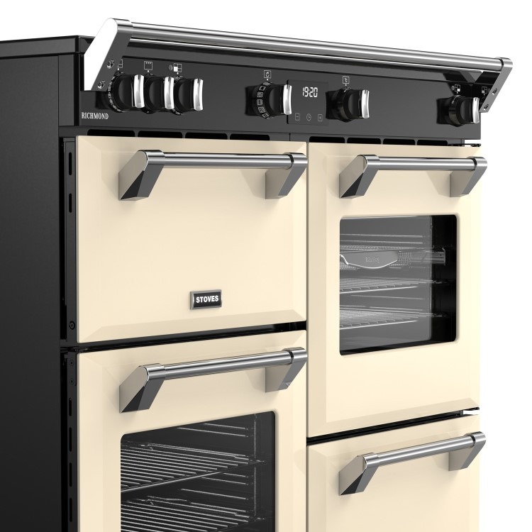 Stoves Richmond 100cm Electric Induction Range Cooker - Cream - Image 5