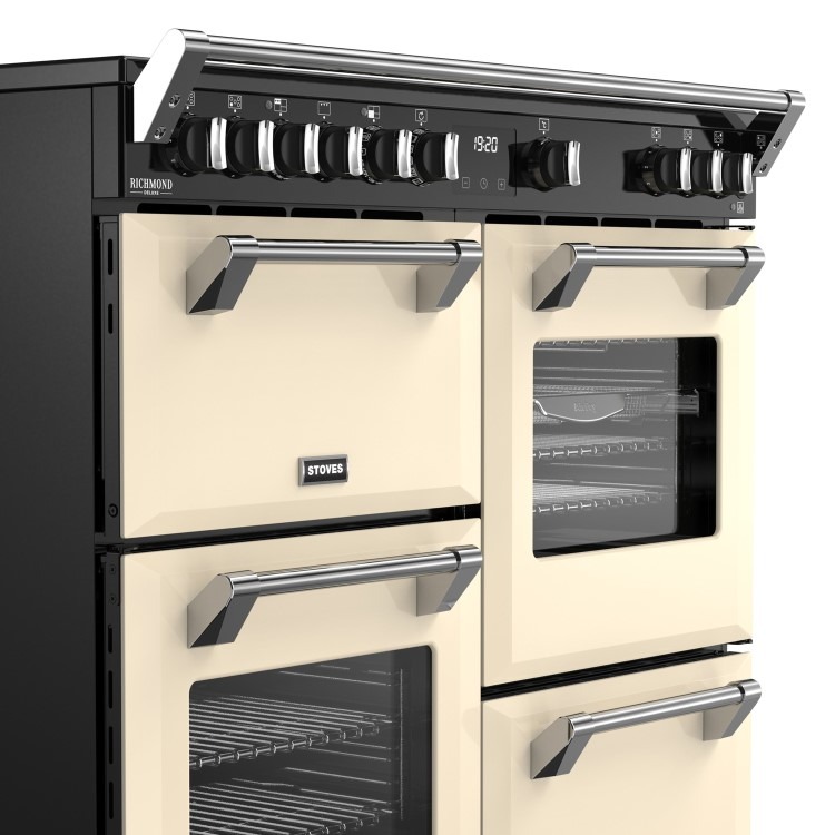 Stoves Richmond DX 100cm Electric Induction Range Cooker - Cream - Image 5