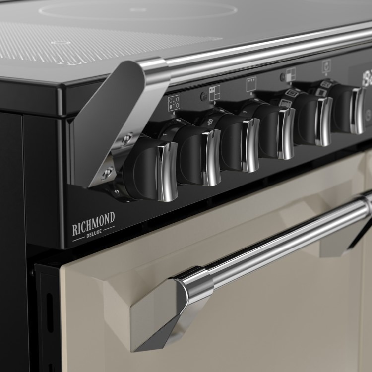 Stoves Richmond DX 100cm Electric Induction Range Cooker - Cream - Image 6