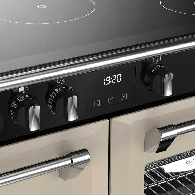 Stoves Richmond DX 100cm Electric Induction Range Cooker - Cream - Image 8