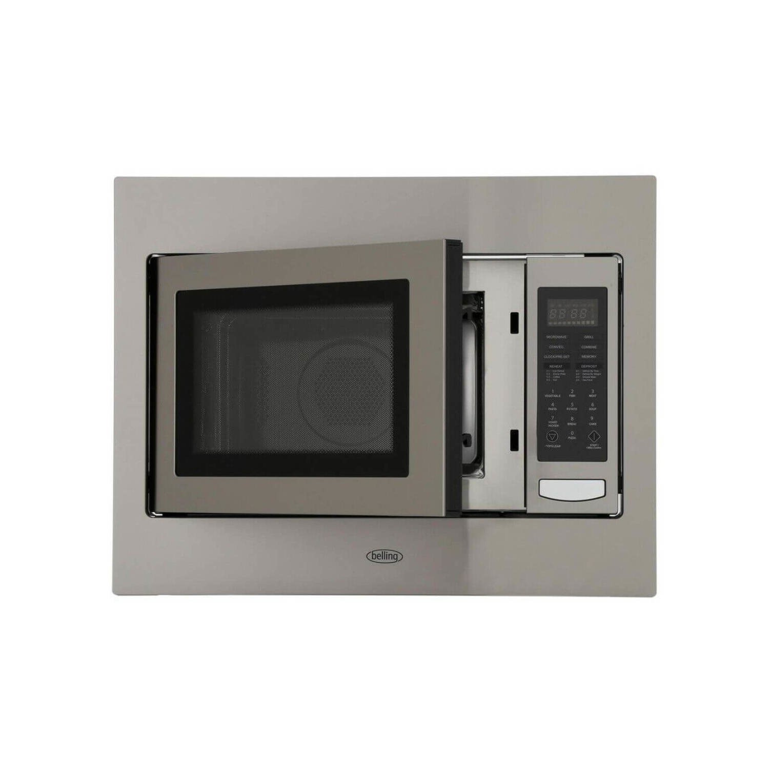Belling Built-In Combination Microwave Oven - Stainless Steel - Image 2