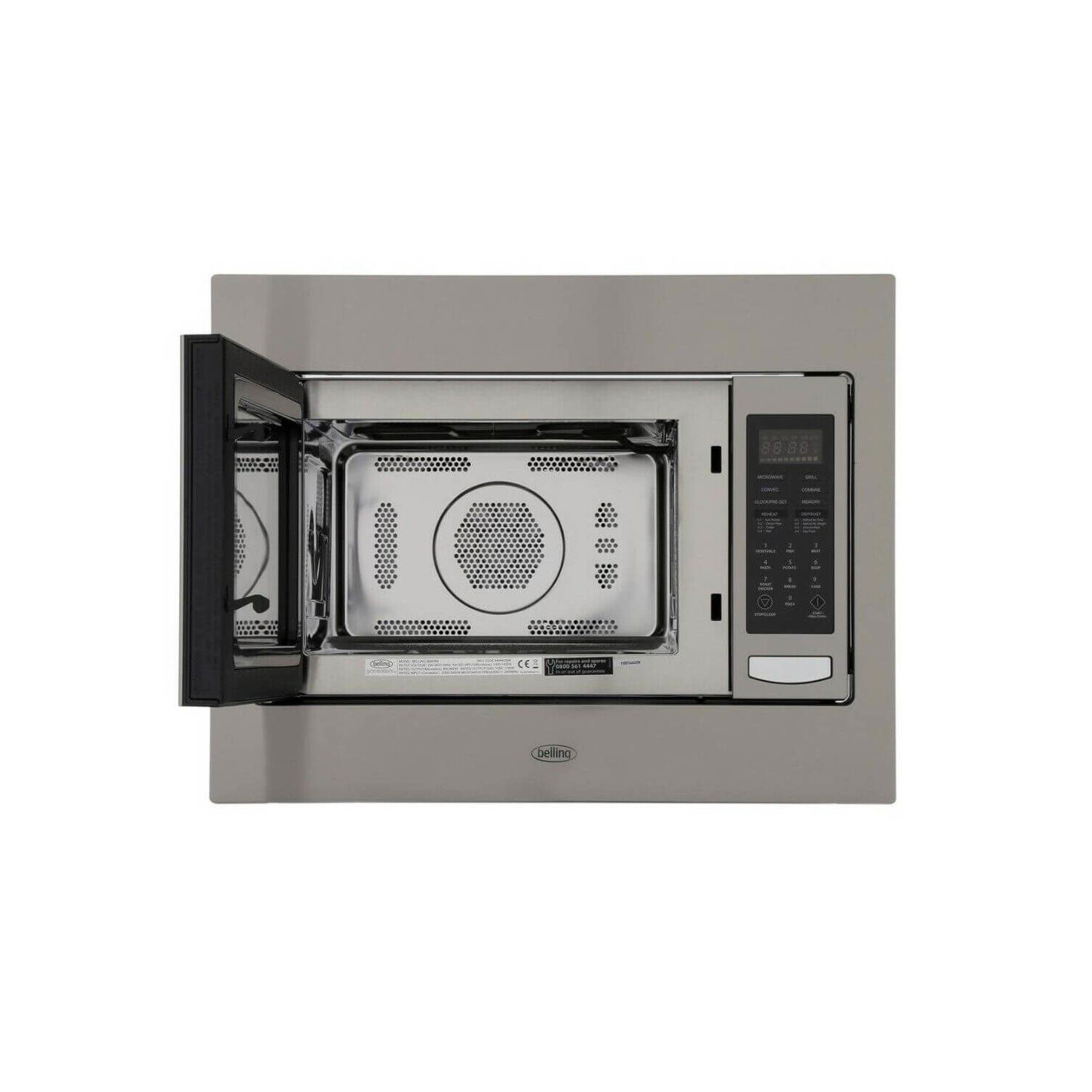 Belling Built-In Combination Microwave Oven - Stainless Steel - Image 3
