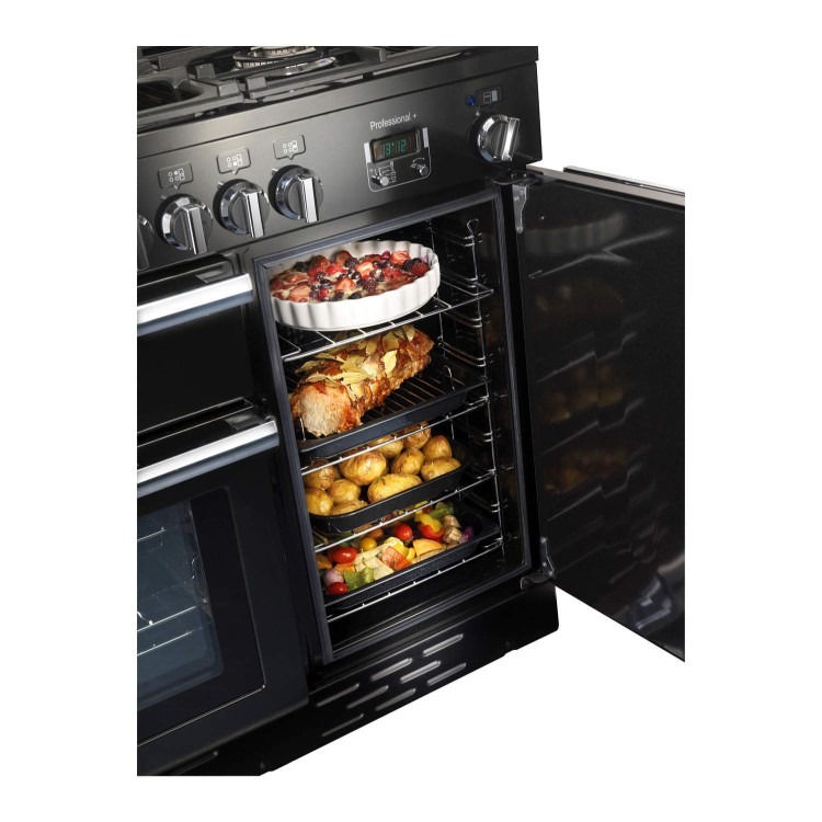 Rangemaster Professional Plus 100cm Electric Induction Range Cooker - Stainless Steel - Image 2