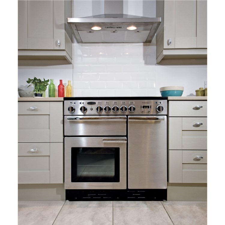 Rangemaster Professional Plus 100cm Electric Range Cooker - Stainless Steel - Image 4