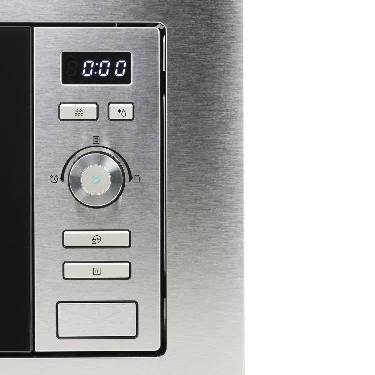electriQ Built-In 700W Microwave - Stainless Steel - Image 3