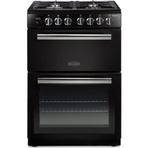 Rangemaster Professional Plus 60cm Dual Fuel Cooker - Black